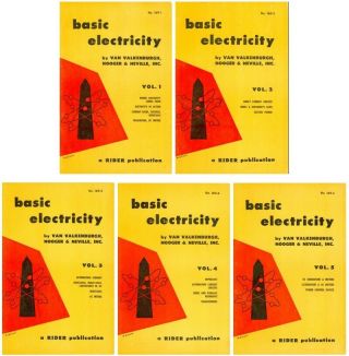 Basic Electricity Vol.  1 - 5 - A Rider Publication (1954) - Cd