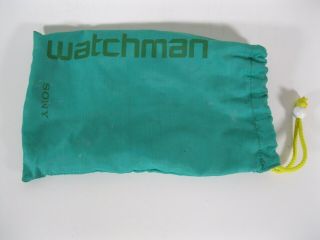 Vintage Sony Watchman Handheld Pocket Tv Model Bag Only Retro