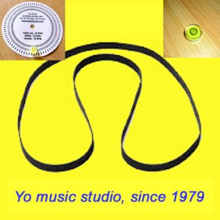 For Yamaha Yp - 211 Yp - 66 Yp - B2 B Yp - B4 P - 220 Phonica P - 200 Turntable Belt,  2 Gifts