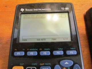 Texas Instruments Ti - 89 Graphing Calculator 2