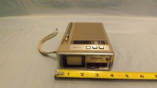 Panasonic Model Tr 1020p Tv - Am/fm Stereo Receiver 1984,  Japan