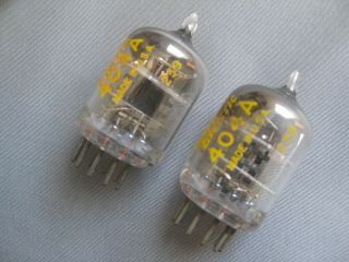 Western Electric WE 404A 5847 Pair Audio Tubes matched codes 239 WE made in 1949 3