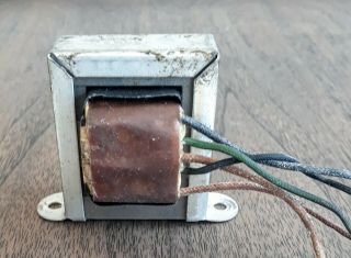 (1) Vintage Output Transformer By Magnavox From Mono Amp,  Push - Pull 6v6 Outputs