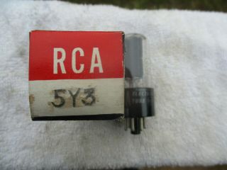 Vintage Rca 5y3gt Amplifier Tube 3 - 48 Good On My Dyna - Jet 606 Tube Tester