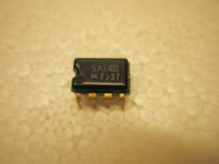 Rare - Vintage Motorola - Sae 401 (7337) Audio I.  C.  Chip (gold Pins)