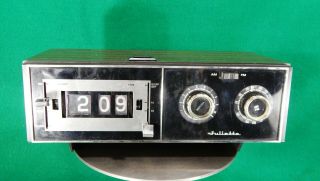Vintage Juliette Solid State Am / Fm Clock Radio Topp Model Fdc 1060 - A