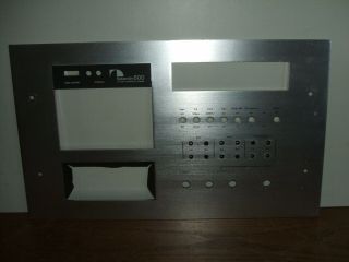 Nakamichi 600 Cassette Deck Silver Face Plate Aluminium