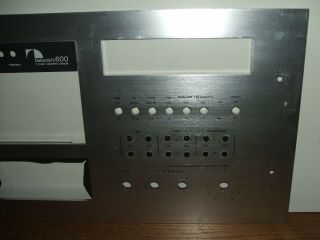 NAKAMICHI 600 Cassette Deck Silver Face Plate Aluminium 3