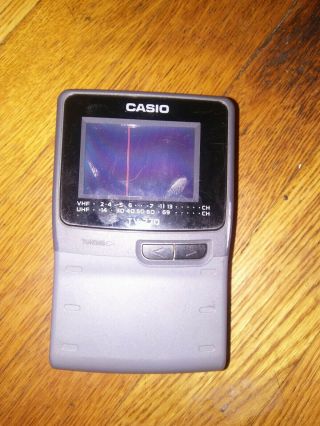 Casio Crystal Vision Pocket Color Tv - 770