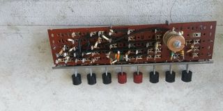 Hickok 539A Tube tester part - Switch panel assembly 2