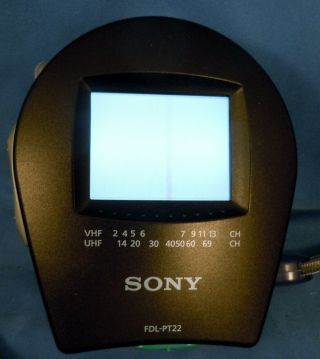 Sony - Watchman 2.  2 " Lcd Analog Color Tv - Model Fdl - Pt22