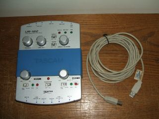 Tascam Us - 122 Usb Audio Midi Interface With Usb Cable Digital Recording Teac