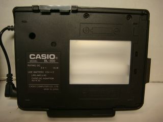 Casio TV - 300 Pocket Color Television w/ Optional BL - 300 Backlight 2