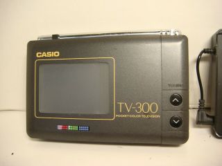 Casio TV - 300 Pocket Color Television w/ Optional BL - 300 Backlight 3