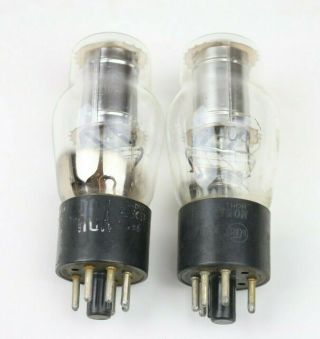 Pair Vintage Rca 0c3 Voltage Regulator Vacuum Tubes