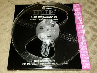 Audio Devices Nos C - Slot Empty Take Up Reel For Reel To Reel Decks