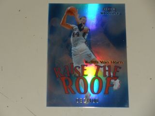 1999 - 00 Fleer Mystique Raise The Roof 2 Keith Van Horn 081/100