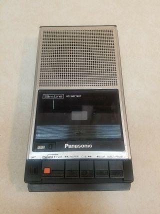 Panasonic Portable Cassette Tape Recorder Slim Line RQ - 2739 | & 2