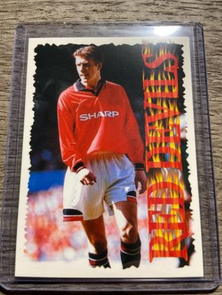 1995 Raven Red Devils Manchester U Limited Edition /500 10 David Beckham Rc