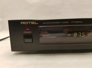 Vintage Rotel RT - 935AX AM/FM Tuner 2