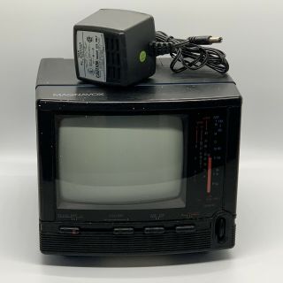 Magnavox Bx3912 Vintage 1989 Portable Tv/am Fm Radio Not Parts Only