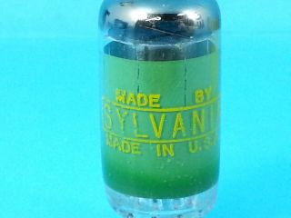 Sylvania Special Heathkit 1v2 Green Label Vacuum Tube 1959 D Gtr 1 Single Tube