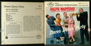 Ralph Marterie & His Orchestra - Stereo Dance Party Reel To Reel Tape