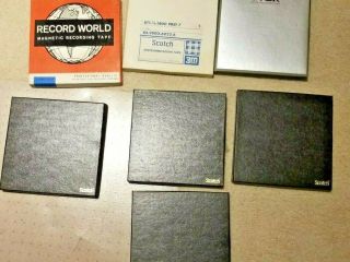 Scotch/3m Tdk Reel Recording Tapes 7 " X1/4 " - Blondie/buzzcocks/springsteen