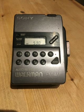 Sony Walkman Fm/am Auto Reverse Radio Cassette Wm - Fx 40 Battery Supply