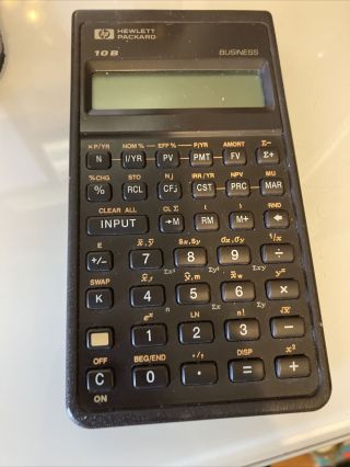 HP 10B Business Financial Calculator Hewlett Packard 2