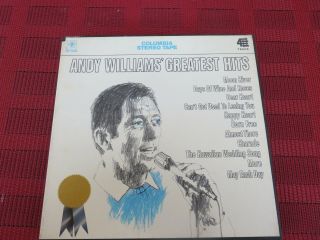 Andy Williams Greatest Hits Reel To Reel Columbia Hc 1248 7 "