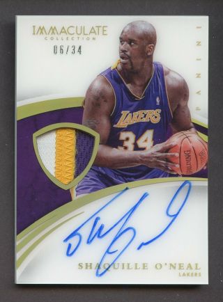 2014 - 15 Immaculate Acetate Shaquille O 