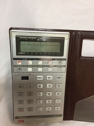Casio ML - 90 Melody Clock Calculator with Box No 2