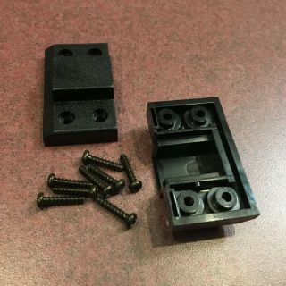 Stanton Str8 - 50 Turntable Parts - Dust Cover Hinge Bases (pair)
