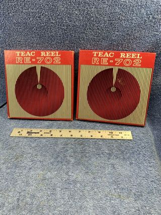 Teac Re - 702 Take Up Reel,  7 Inches By 1/4 Inches