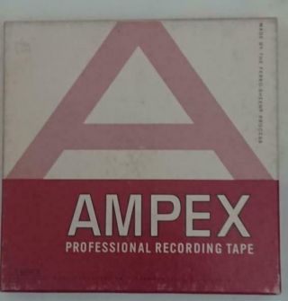Ampex 1/4 In X 1200ft 7 " Tape 611 - Professional Recording Tape 1.  5 Mil Acetate