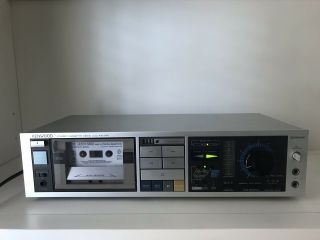 Vintage Kenwood Kx - 71r Stereo Cassette Deck