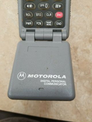Vintage MOTOROLA CELL PHONE Digital Personal Communicator PROP 2