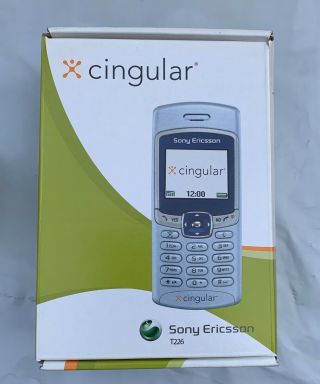 VINTAGE Sony Ericsson T226 Cingular Cell Phone 2