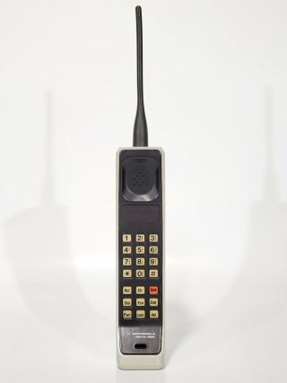 MOTOROLA DYNATAC 8000X USA - FIRST BRICK CELL PHONE VINTAGE RETRO RARE MUSEUM 3