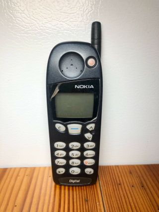 Vintage Nokia 5120 Cell Phone Navy Blue Att Classic Mobile