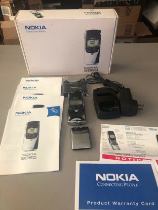 Nokia 8860 Cell Phone Complete