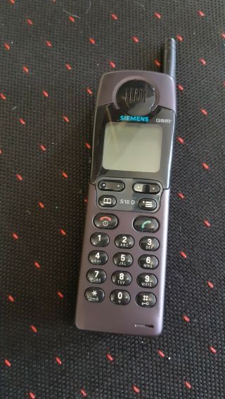 Siemens S10d Vintage Rare Cell Phone