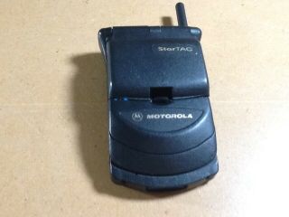 Collectible Motorola Startac Digital Cellular Flip Phone Swf3398m