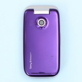 Faulty Sony Ericsson Z750i (purple) Flip Mobile Phone