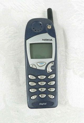 Vintage Nokia 5165 Cell Phone Blue