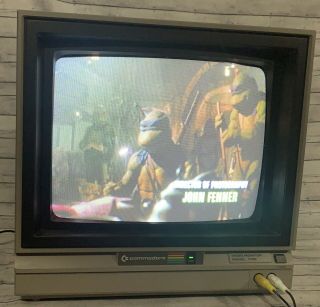 Commodore 64 Video Gaming Monitor Model 1702 - Great