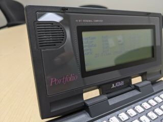 Atari Portfolio w File Manager,  Wicked Pocket Handheld Computer 2