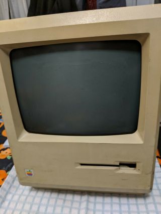 Vintage 1984 Apple Macintosh 128k M0001 Operating Status Unknown