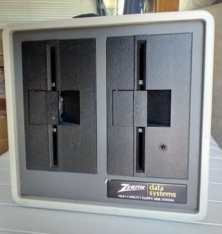 Vintage Zenith Data Systems Z - 37 Dual Floppy Disc Disk Drive